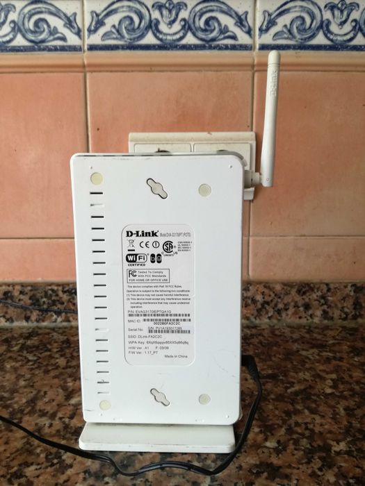 Wi-Fi router D-link DVA-G3170i/PT (POTS)64738296657155124