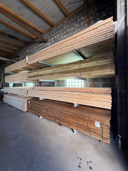Legary konstrukcyjne C24 45×95 mm, długość 4 m – suche, heblowane