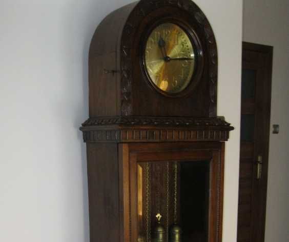 Baba zegar stojący kwadransowy Friedrich Mauthe Schweningen