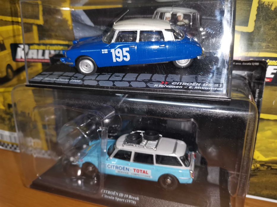 Citroën ID 19 Break + Citroën DS - Team Citroën Sport 1:43