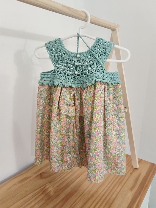 Vestidos em Crochet