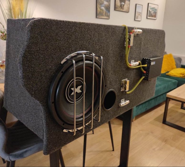 Excursion SHX-12D4 , HXA-1K , HXA-RC - głośnik wzmacniacz skrzynia bas