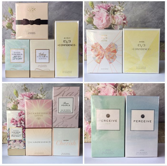 Парфуми Avon, т/вода Ейвон, Luck, Today, Summer White, Blue,Full Speed