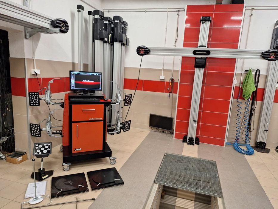 John Bean 3D V2300 AC400 geometria kół zbieżność