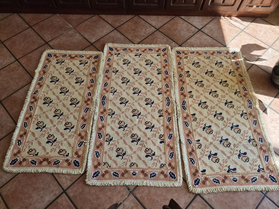 Terno de tapete de arraiolos