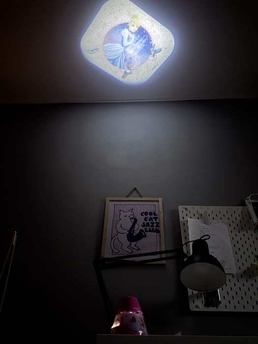 Lampka nocna dziecięca Led Princess Disney Projector Philips