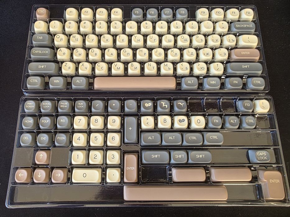 Кейкапи для механічної клавіатури, MOA профіль