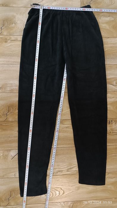 Термобілизна комплект зимова на флісі чорна розмір 48, 52