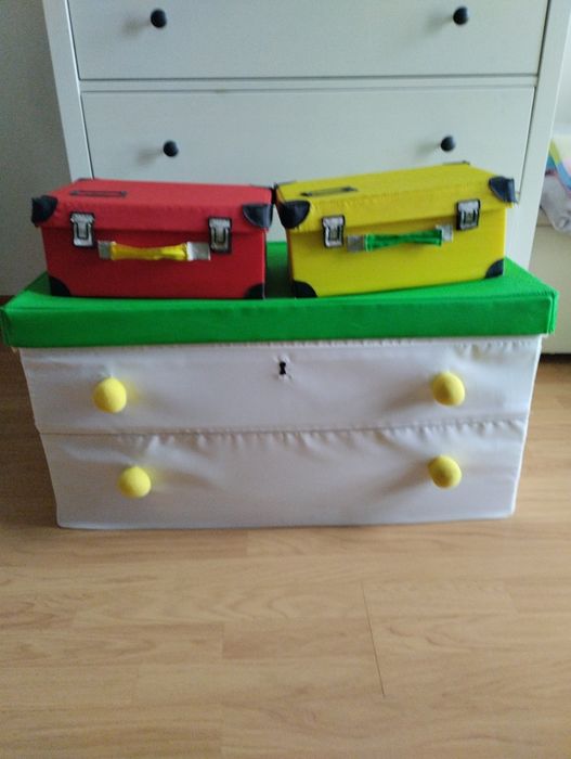 Caixas de arrumação para quarto de criança