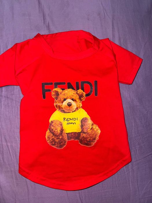 Футболка для собачки Fendi
