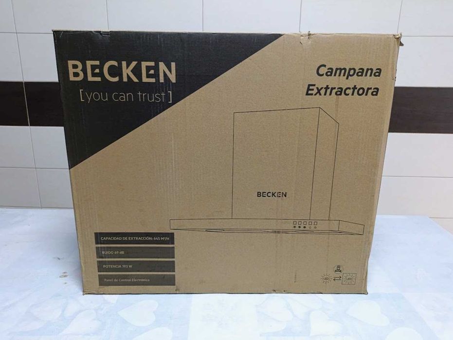 Exaustor Becken BCHTS2340N Cooker Hood NOVO