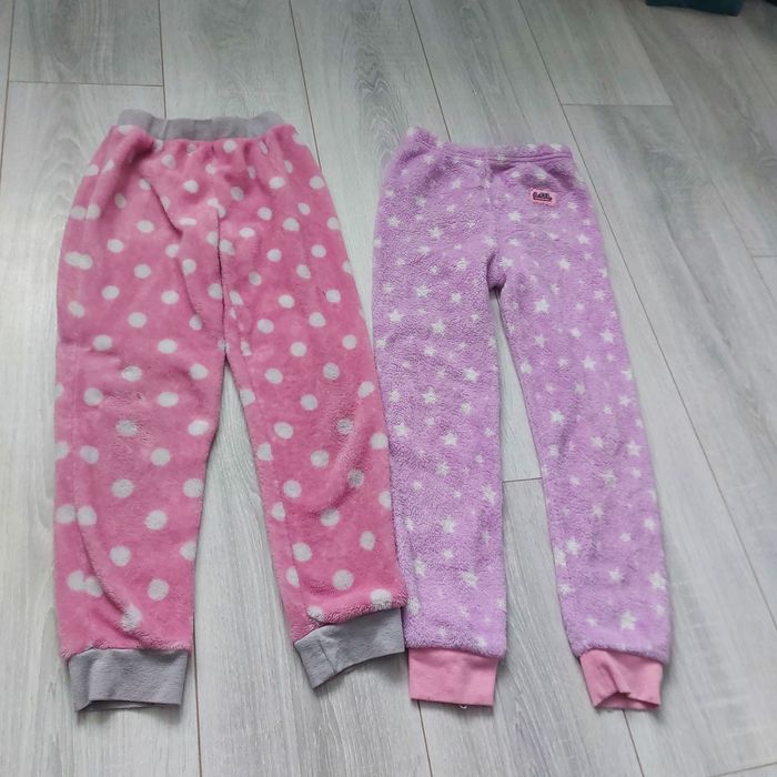 Теплі піжамні штани для дівчинки 122-128 7- 8 років