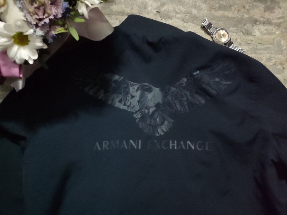 armani exchange бомбер