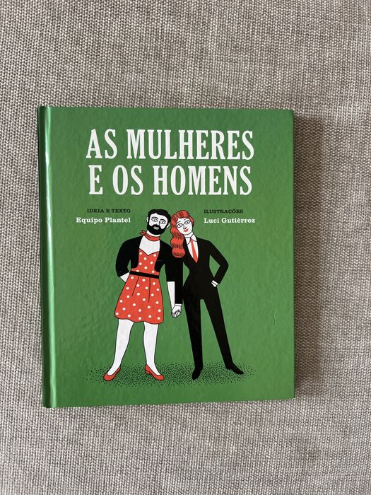 Livro infantil “os homems e as mulheres” Novo