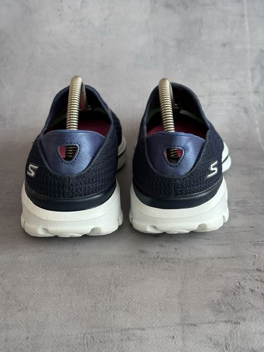 Жіночі темно-сині сліпони Skechers Go Walk 3 оригінал 40 розміо