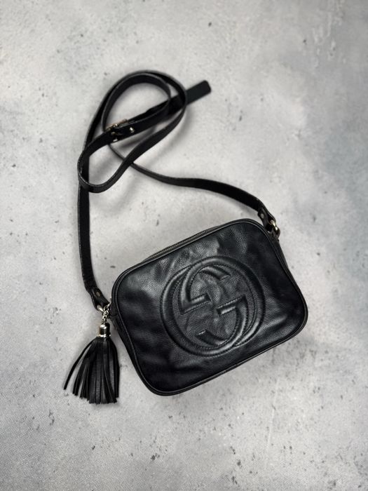 Torebka vintage Gucci Soho leather crossbody bag
