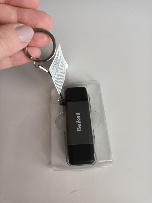 NOWY Czytnik Kart Pamięci Beikell SD / Micro SD | USB 3.0 + USB-C
