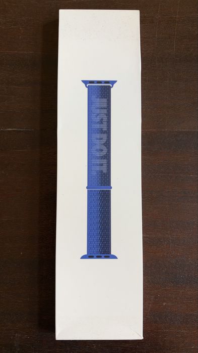 Bracelete Loop Desportiva Apple/Nike Azul escura