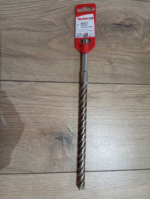 Wiertło do betonu Fischer Quattric II fi 14 265/210 SDS Plus
