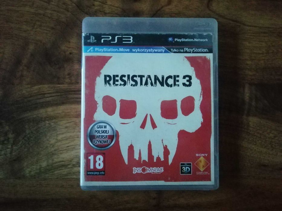 Resistance 3 PS3 PL