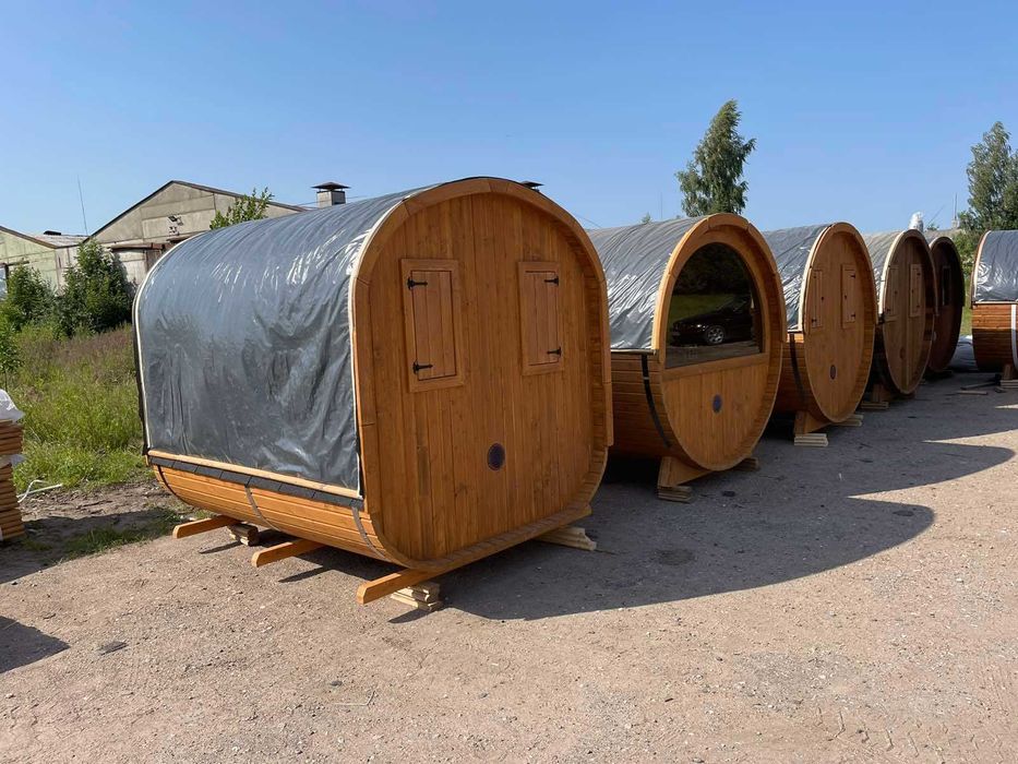 Sauna Kwadro 200cm Sauna Ogrodowa Wyposażona od Producenta z Litwy !!!