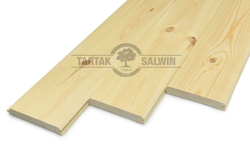 Szalówka sosnowa, Deska elewacyjna, Podbitka 19x125