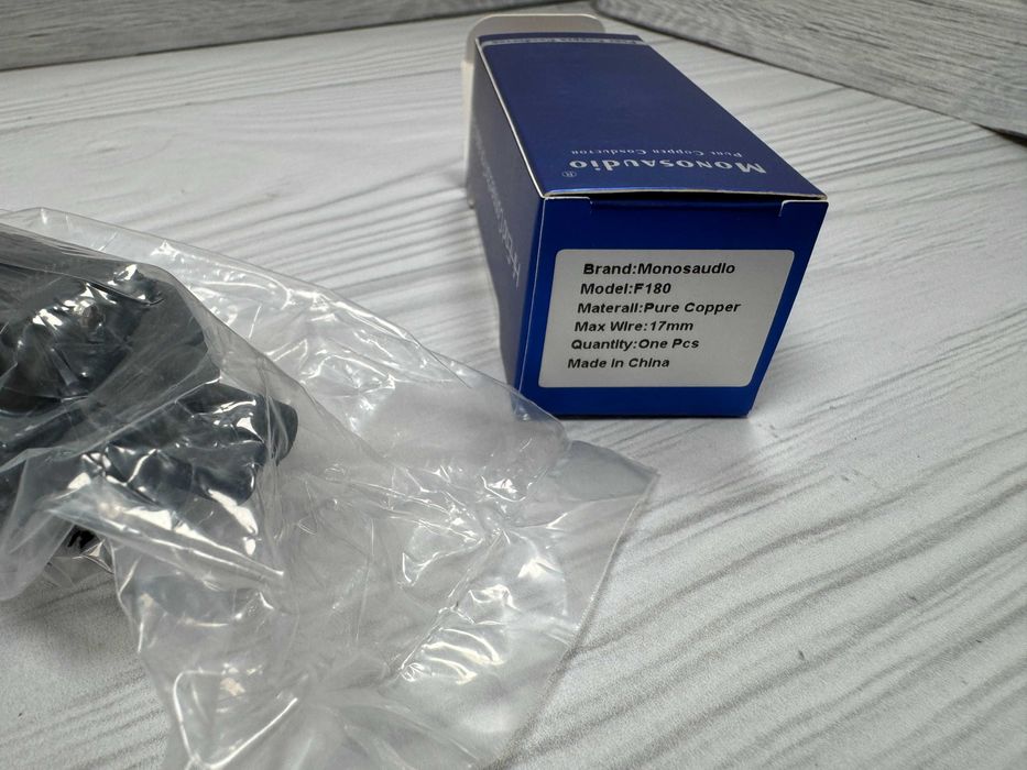 Monosaudio f180 (обмен/продажа) Аудиофильский разъем