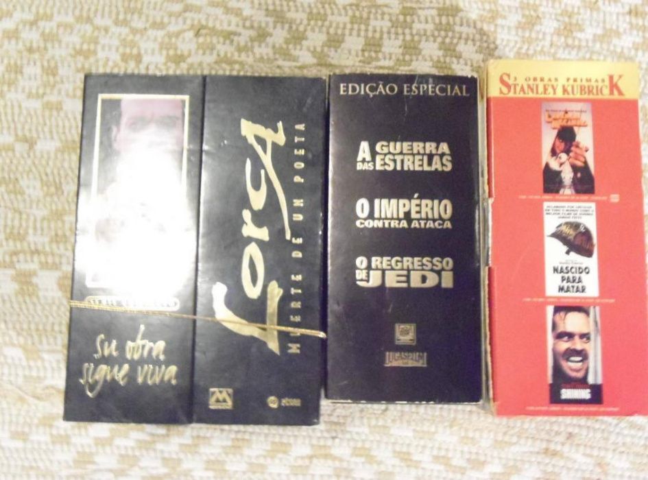 Coleções de VHS de Luxo-Kubrick -Guerra das Estrelas-Lorca