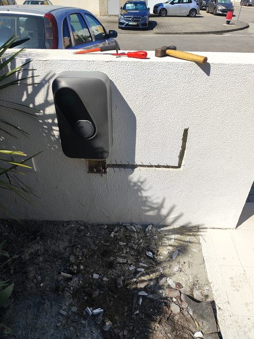 Instalação de wallbox, carregador veicular.