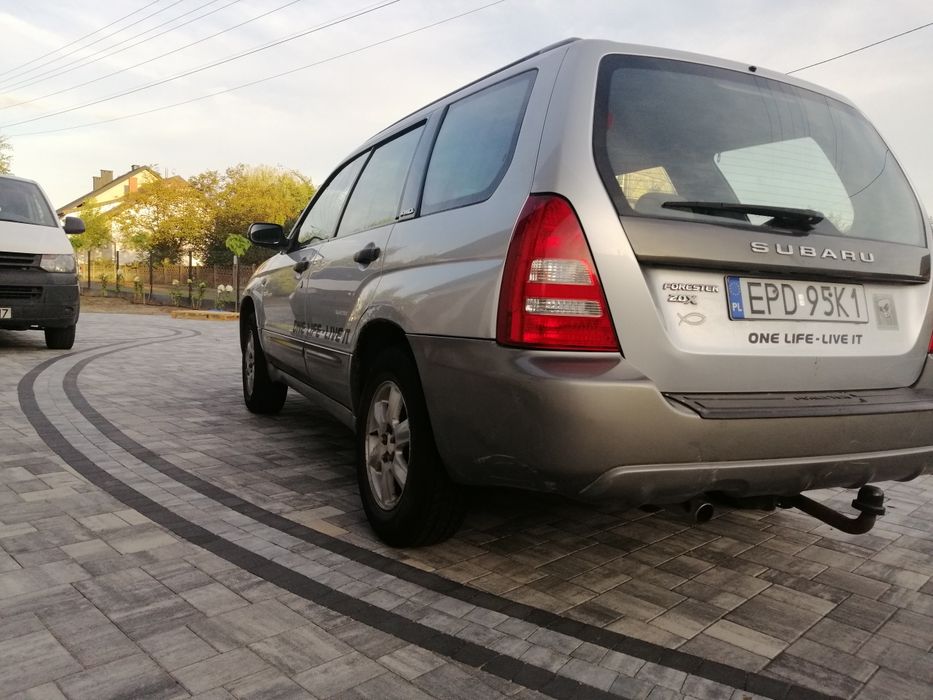 Subaru Forester 2002 gaz