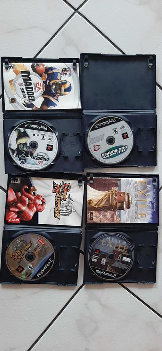 Gra PlayStation 2  Nowe - cztery sztuki