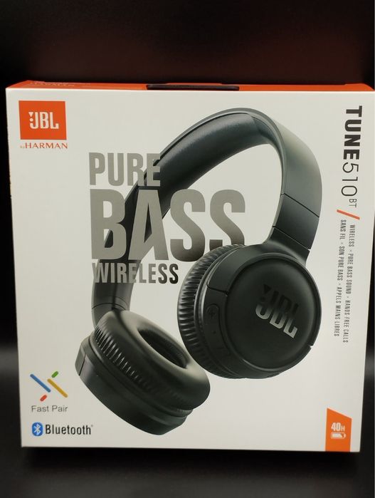 Безпровідні навушники JBL Tune 510 BT Black