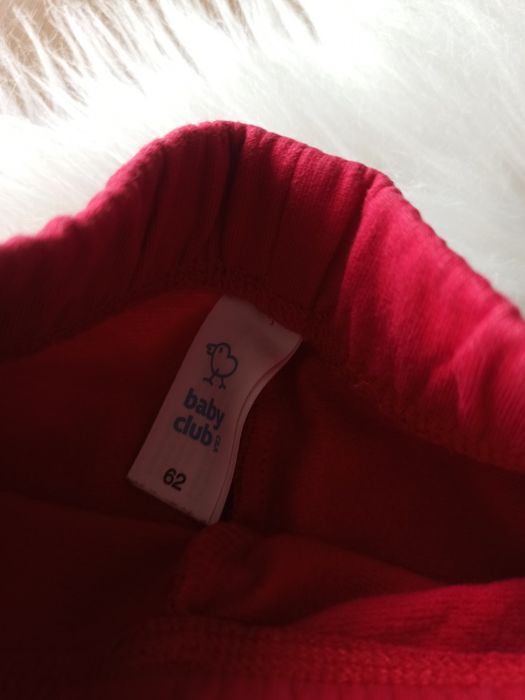 Zestaw paka 7x spodnie półśpiochy 3x bluza kaftaniki rozm 62