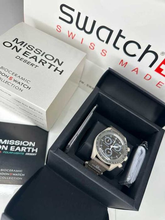 Omega x Swatch Mission on Earth desert bioceramic