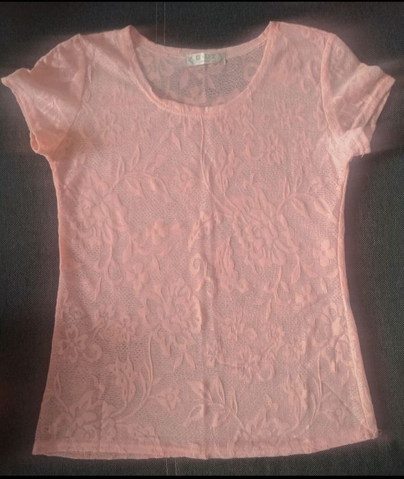 T-shirt bluzka z krótkim rękawem damska M/L