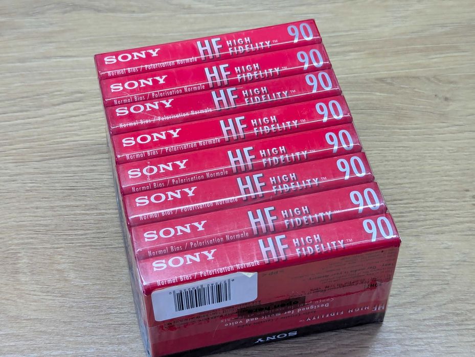 Аудіокасети SONY HF90 пак 8 штук аудио касети нові Mexico