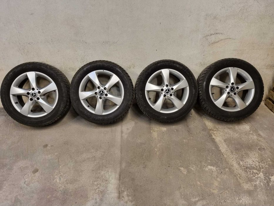 felgi z oponami zimowymi MERCEDES V300 W447 + czujniki
