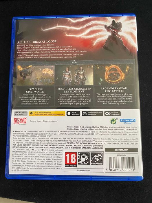 Diablo IV (sem DLC) (PS5)