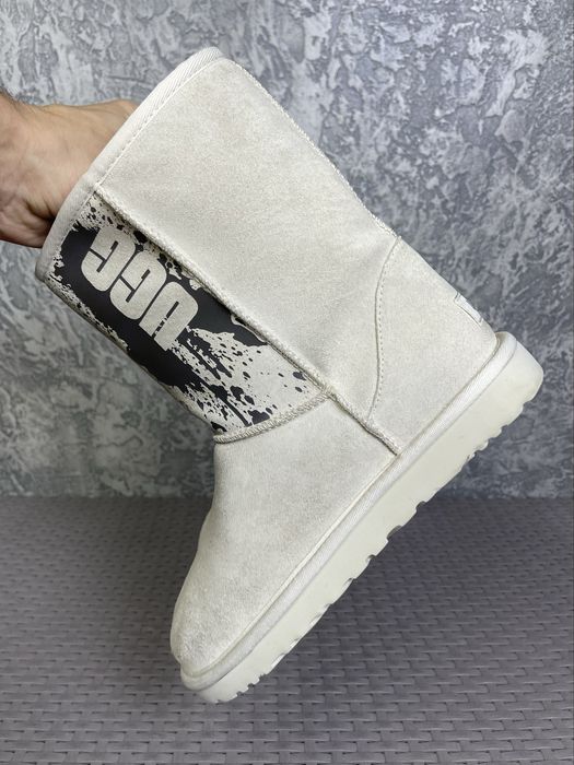 UGG угги ботинки сапоги 38 размер женские бежевые