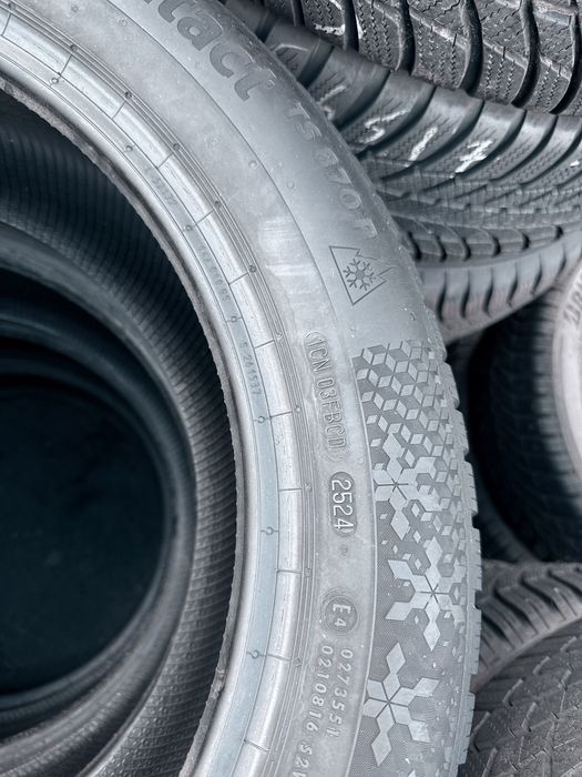 215 55 17 Continental TS870P 80% 2024 Шини Зима