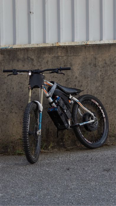 Bicicleta elétrica 72v 3000w