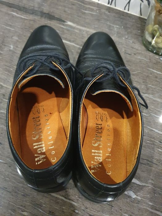 Eleganckie skórzane buty wizytowe dla chłopca, pierwsza komunia