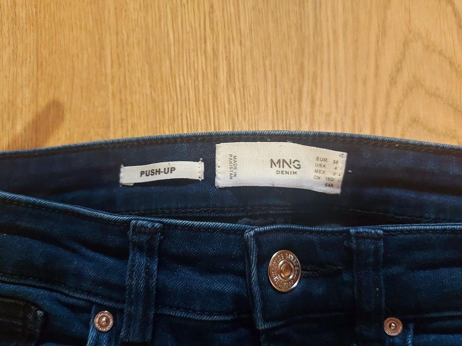 Mango Jeans skinny & push-up roz. 36
