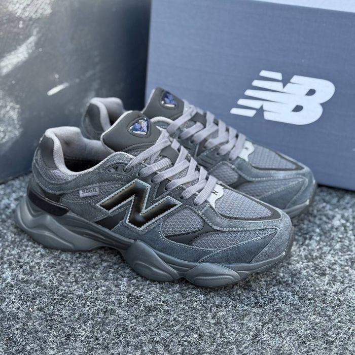 Кросівки осінні-зимові New Balance 9060 Gore-Tex Grey premium | Кроссовки чоловічі