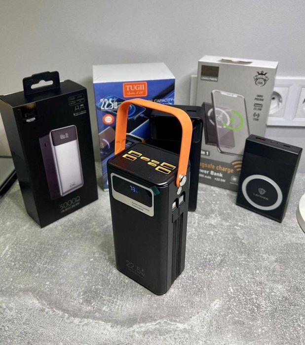 Павербанк повербанк powerbank швидка зярядка деливери батарея 30000