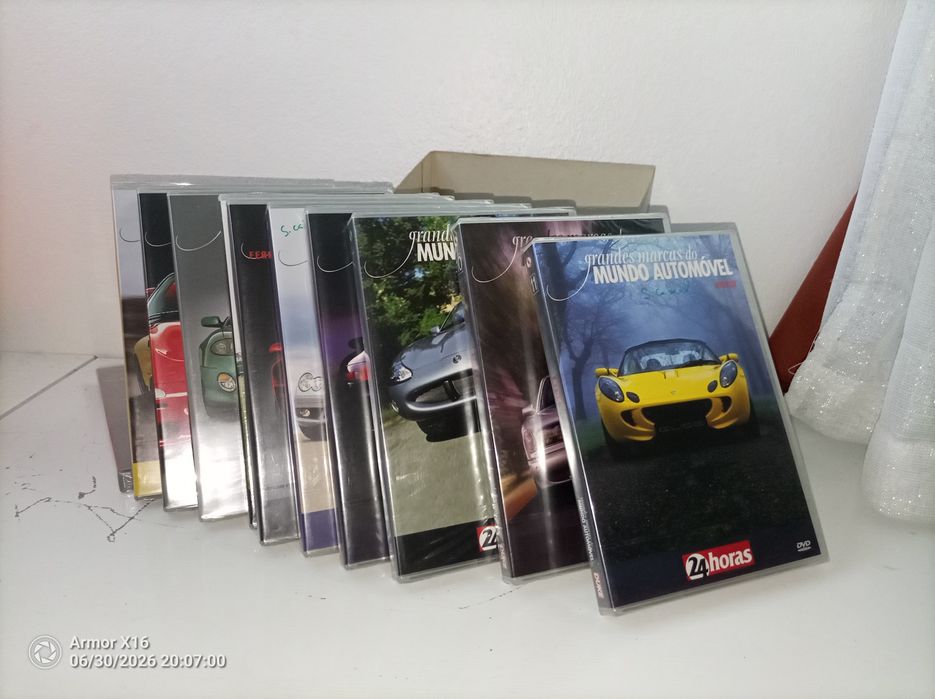 Coleção DVDs Mundo automóvel