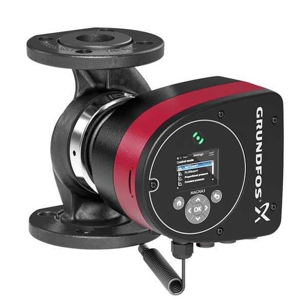 Насос Циркуляционный Отопление, ГВС.Grundfos MAGNA 3 40-100 F