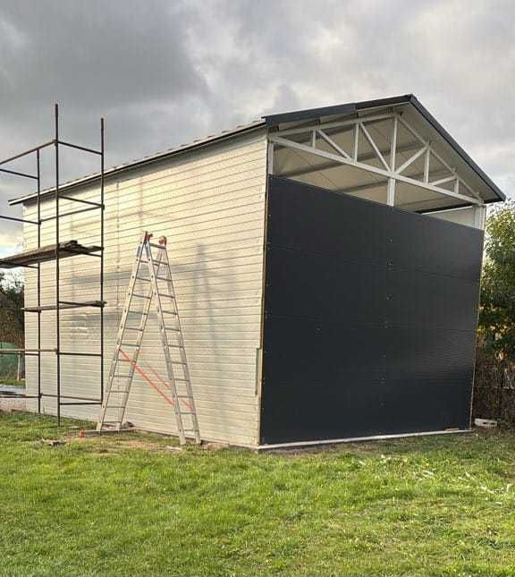 Konstrukcja stalowa: garaż, biuro, domek narzędziowy, szklarnia, domek gospodarczy