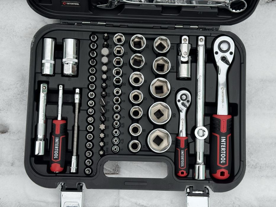 Набір інструментів INTERTOOL ET-8082 Гарантія 5 років