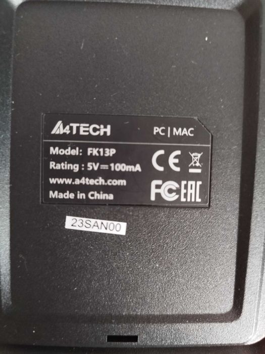 Клавіатура A4Tech FK13P Black